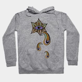 The fantasy eye, mandala design Hoodie